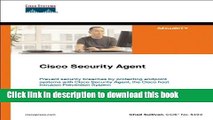Books Cisco Security Agent (Networking Technology) Full Download