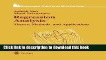 Ebook|Books} Regression Analysis: Theory, Methods, and Applications Full Online
