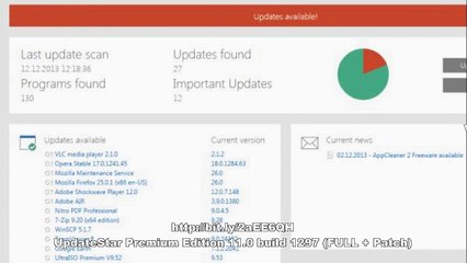 [NEW HOT!] UpdateStar Premium Edition 11.0 build 1297 (FULL + Patch)