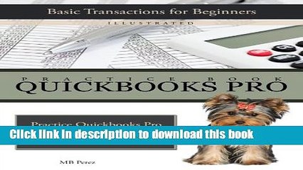 PDF  Quickbooks Pro: Practice Book  Free Books