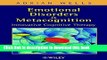 Ebook Emotional Disorders and Metacognition: Innovative Cognitive Therapy Free Online