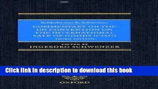 Ebook Schlechtriem and Schwenzer: Commentary on the UN Convention on the International Sale of