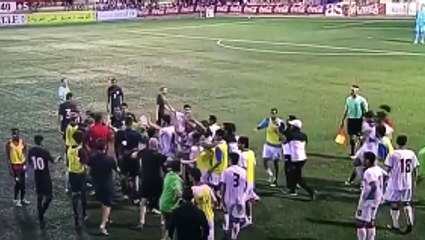 Massive Brawl Between USA vs Bahrain U-19!