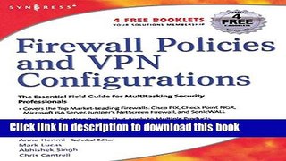 Ebook Firewall Policies and VPN Configurations Free Online