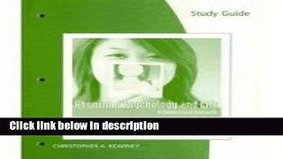 Ebook Study Guide for Kearney/Trull s Abnormal Psychology and Life Free Online