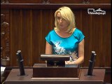 Poseł Agnieszka Ścigaj - Wystąpienie z dnia 19 lipca 2016 roku.