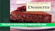 Books WILLIAMS - SONOMA BEST KITCHEN LIBRARY : DESSERTS Free Online