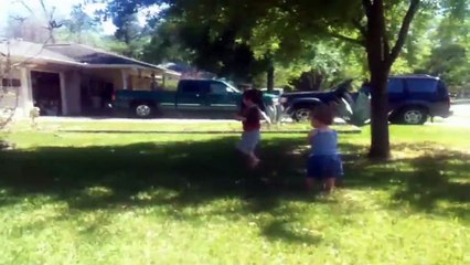 Funny Kid Tries To Platy Golf