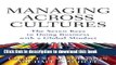 Books Managing Across Cultures: The 7 Keys to Doing Business with a Global Mindset Full Online