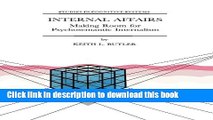 Books Internal Affairs: Making Room for Psychosemantic Internalism (Studies in Cognitive Systems)
