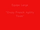 championnat international agility Crazy french agility team