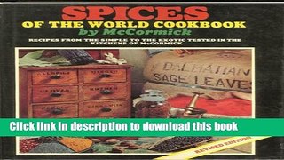 Books Spices of the World Cookbook Free Download