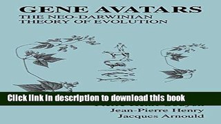 Books Gene Avatars: The Neo-Darwinian Theory of Evolution Free Online