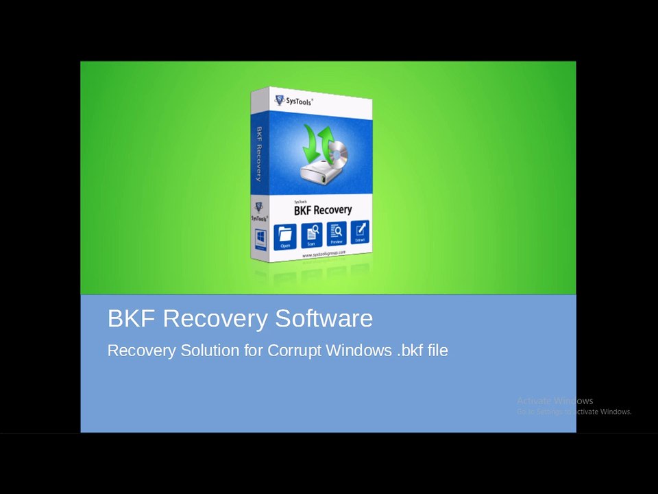 BKF Recovery Software