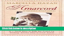 Books Amarcord, Marcella Remembers: The Remarkable Life Story of the Woman Who Started Out