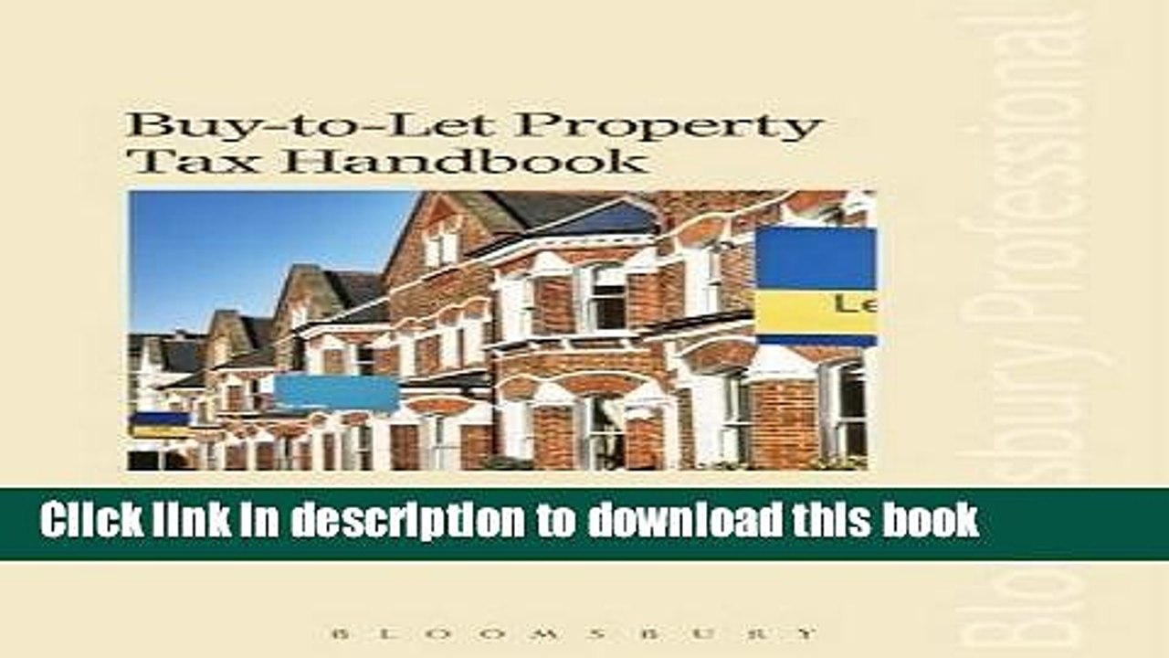PDF  Buy-To-Let Property Tax Handbook  Online