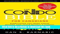 Books The Condo Bible for Canadians: Everything You Must Know Before and After Buying a Condo Free