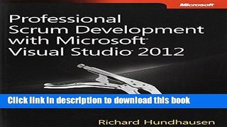 Ebook Professional Scrum Development with Microsoft Visual Studio 2012 Full Online