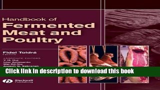 Ebook Handbook of Fermented Meat and Poultry Free Download