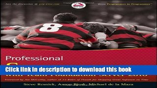 Ebook Professional Scrum with Team Foundation Server 2010 Full Online