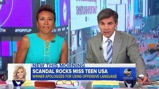 Miss Teen USA Apologizes for Racist Tweets