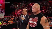 Randy Orton invades Raw to attack Brock Lesnar- Raw, Aug. 1, 2016