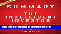 Ebook Summary of The Intelligent Investor: by Benjamin Graham and Jason Zweig | Includes Analysis