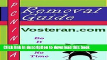 Books Vosteran.com Successful Uninstall Guide: Complete Way to Delete Vosteran.com From Infected
