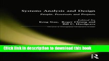 Ebook Systems Analysis and Design: People, Processes, and Projects Free Online