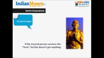 Term Insurance Concepts Video from IndianMoney Com
