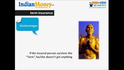 Term Insurance Concepts Video from IndianMoney Com