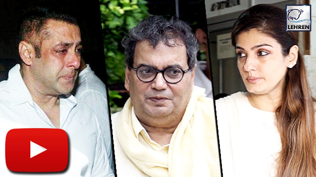 Salman Khan & Celebs SPOTTED At Rajjat Barjatya Prayer Meet