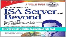 Books Dr Tom Shinder s ISA Server and Beyond: Real World Security Solutions for Microsoft