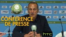 Conférence de presse Amiens SC - Stade de Reims (1-1) : Christophe PELISSIER (ASC) - Michel DER ZAKARIAN (REIMS) - 2016/2017