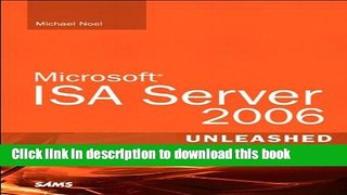 Ebook Microsoft ISA Server 2006 Unleashed Full Online