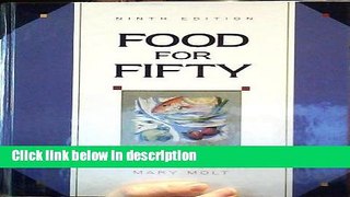 Books Food for Fifty: 9th edition Full Online