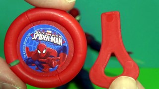3 Spider-Man surprise eggs with talking Spider-Man