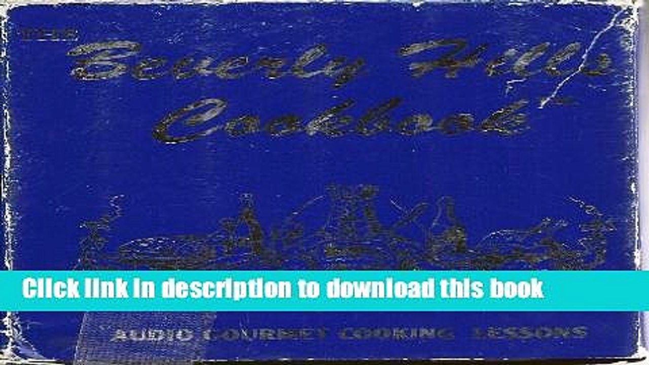 PDF  Beverly Hills Cookbook Party Cassettes #7-12 From the Vincent Price International Cooking