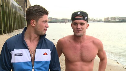 Gaz and Jordan can't believe they're back on Ex On The Beach