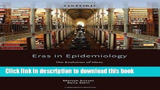 Ebook Eras in Epidemiology: The Evolution of Ideas Free Online