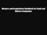 behold Mergers and Acquisitions Handbook for Small and Midsize Companies