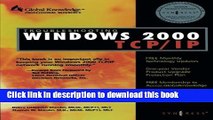 Books Troubleshooting Windows 2000 TCP/IP Free Online