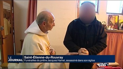 Funérailles du prêtre assassiné dans son église