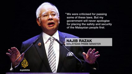 Malaysia enacts controversial security law