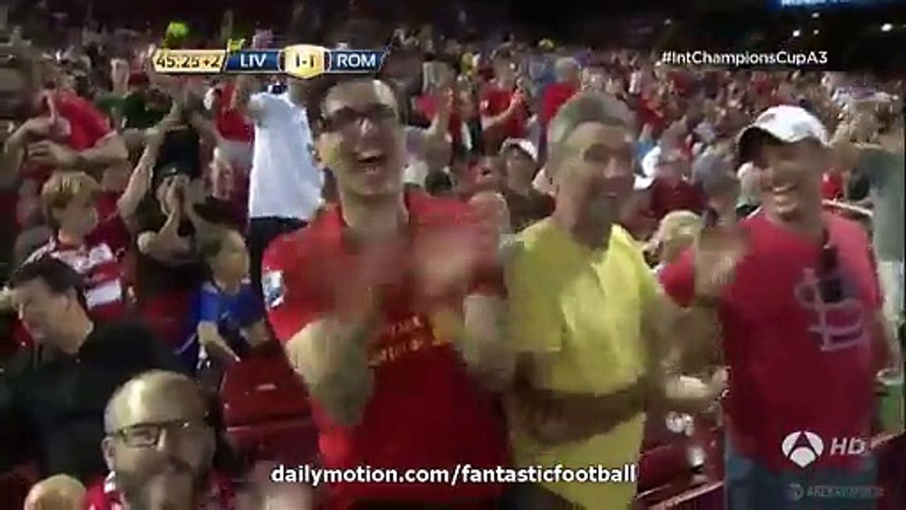 Liverpool FC 1-2 AS Roma - All Goals & Full Highlights International Champions C.2016