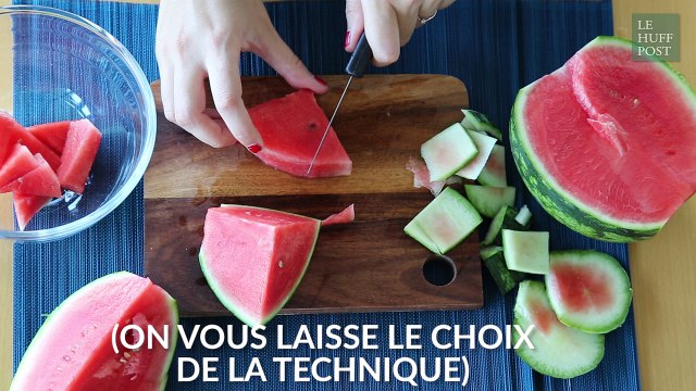 Essayez la recette rafraîchissante de la salade feta-pastèque