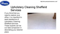 Upholstery Cleaning Sheffield Services