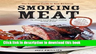 Ebook Smoking Meat: Essential Guide to Real Barbecue Free Online