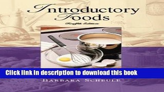 Books Introductory Foods (12th Edition) Full Online