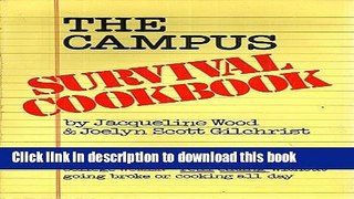 Ebook The Campus Survival Cookbook 1 Free Online